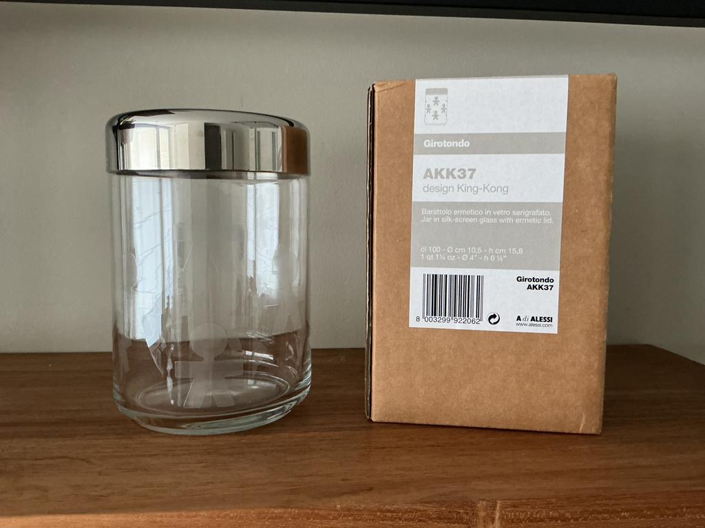 Alessi King Kong, Huis en Inrichting, Ophalen of Verzenden, Zo goed als nieuw, Glas, Alessi