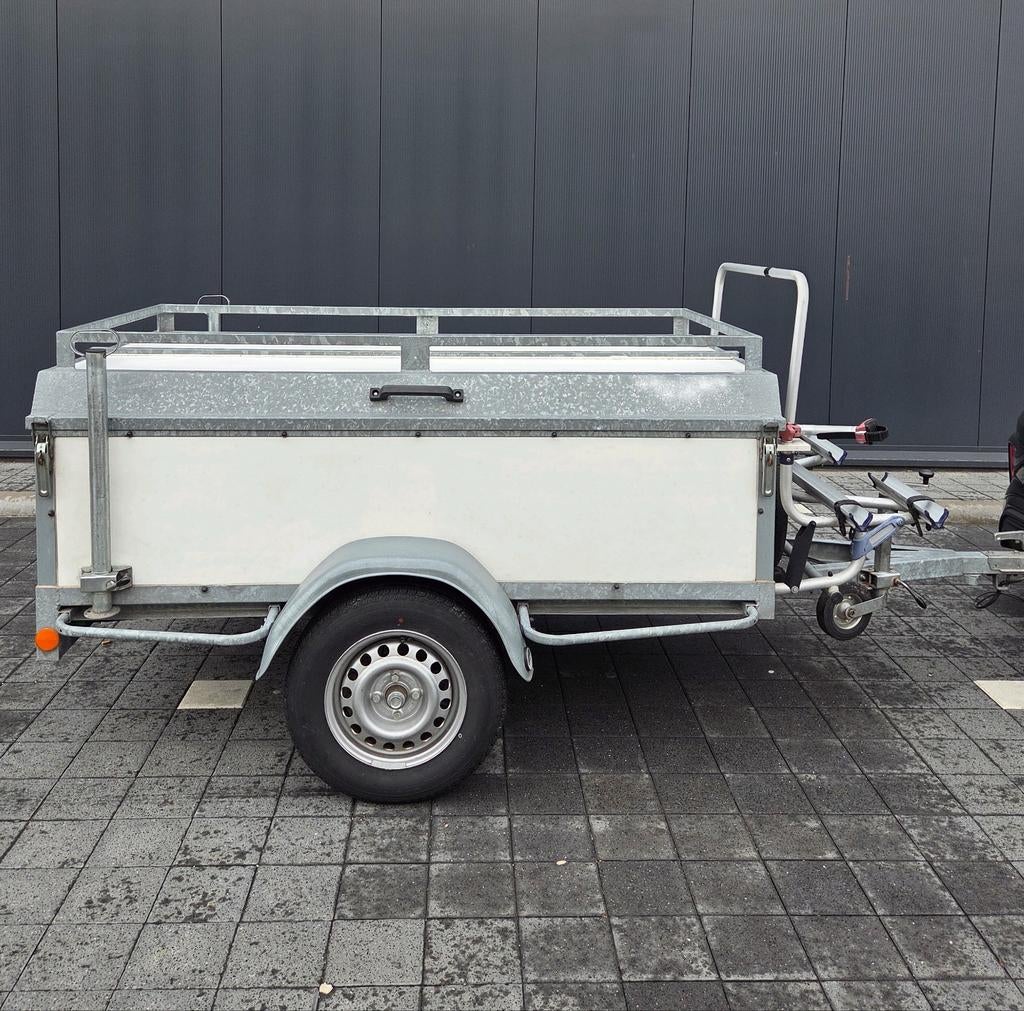 Bagagewagen Powertrailer 750 kg | Fietsendrager |200 x100 cm, Enlèvement