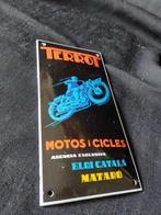 ANCIENNE PLAQUE EMAILLEE PUBLICITAIRE BOMBEE, Enlèvement ou Envoi