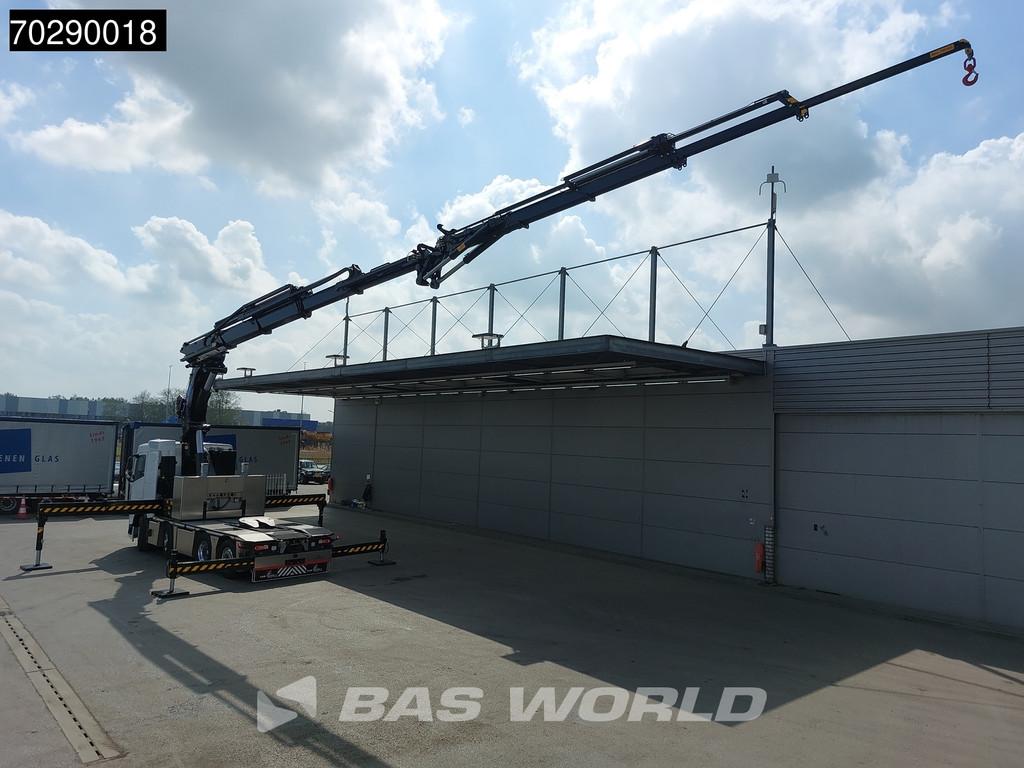 Volvo FH 500 8X2 NEW! HMF9520 K6 + JIB K6 Crane Kran Winch F, Autos, Camions, Éclairage LED, Achat, Euro 6, Entreprise