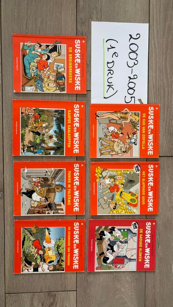 Suske en Wiske ( 2003-2004-2005) 1e druk!, Ophalen, Gelezen, Willy Vandersteen