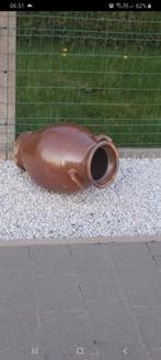 Vaas antiek keramiek bruin, Ophalen