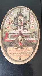 antiek doosje veilleuses Sacrament luminaria Paus Leo XIII, Antiek en Kunst, Ophalen of Verzenden