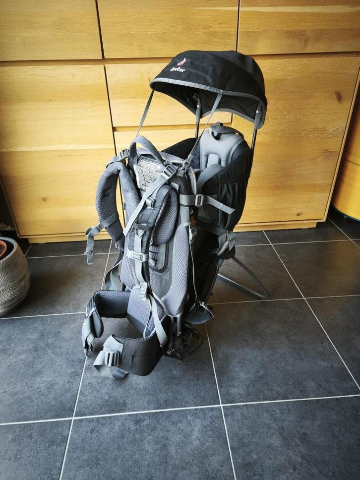 Porte-bébé Deuter Kid Comfort 1 Plus – Parfait état, Kinderen en Baby's, Babydragers en Draagdoeken, Zo goed als nieuw, Draagzak