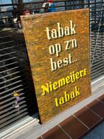 Niemijers tabak oud origineel reclamebord, Ophalen of Verzenden, Gebruikt, Reclamebord
