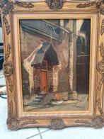 Zijportaal met trap, Ophalen