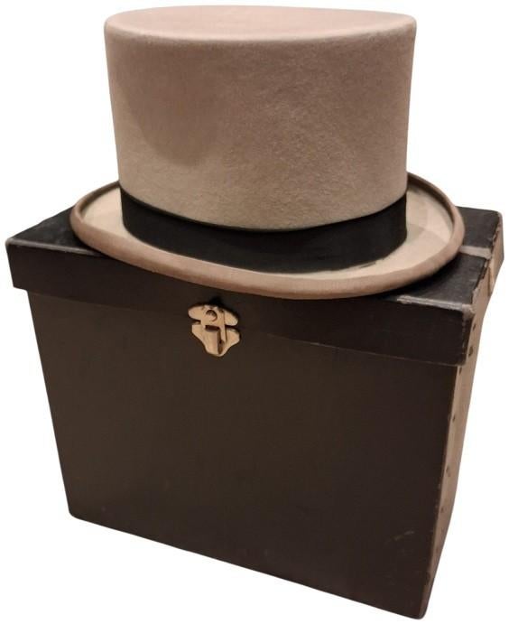 Wegener oude hoge hoed. maat 60, B, Hoed, W, Ophalen of Verzenden