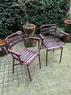 Vedett Tuinstoelen 2 stuks, Tuin en Terras, Ophalen, Gebruikt, Overige materialen, Stapelbaar