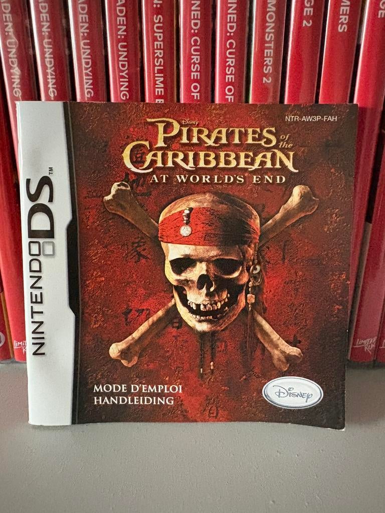 Pirates des Caraïbes - Jusqu'au bout du monde (DS) - Manuel, Enlèvement ou Envoi, Comme neuf