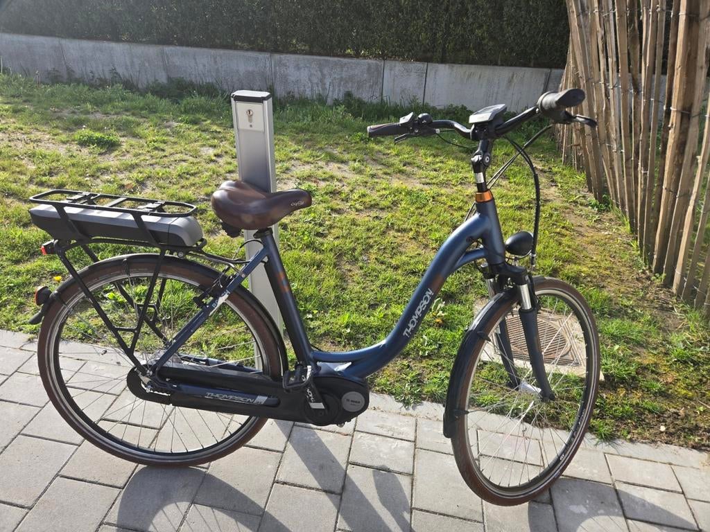 Thompson solara elektrische fiets, Ophalen