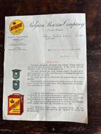 lettre brief 1913 Belgian benzine company, Ophalen of Verzenden, Brief