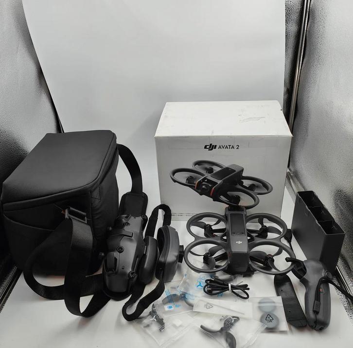 DJI Avata 2 Fly More Combo (3 Batterijen) Zo Goed Als Nieuw, Audio, Tv en Foto, Drones, Zo goed als nieuw, DJI, Ophalen of Verzenden