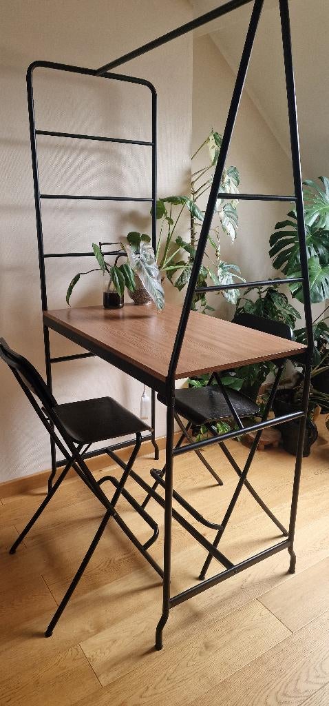 Ikea HAVERUD tafel (met stoelen), Huis en Inrichting, Tafels | Eettafels, Ophalen, 50 tot 100 cm, 100 tot 150 cm, Industrial modern