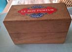 Boîte à cigares vintage en bois Le Bon Fumeur, Enlèvement ou Envoi