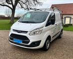 FORD TRANSIT CUSTOM 2.0 TDCi L1H1 *CAMERA* AIRCO * CC *, Auto's, Stof, Euro 6, 4 cilinders, Wit