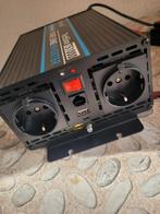 convertisseur pur sinus 12 v 250 v 2000 w et 1000w continue, Caravanes & Camping, Enlèvement, Neuf