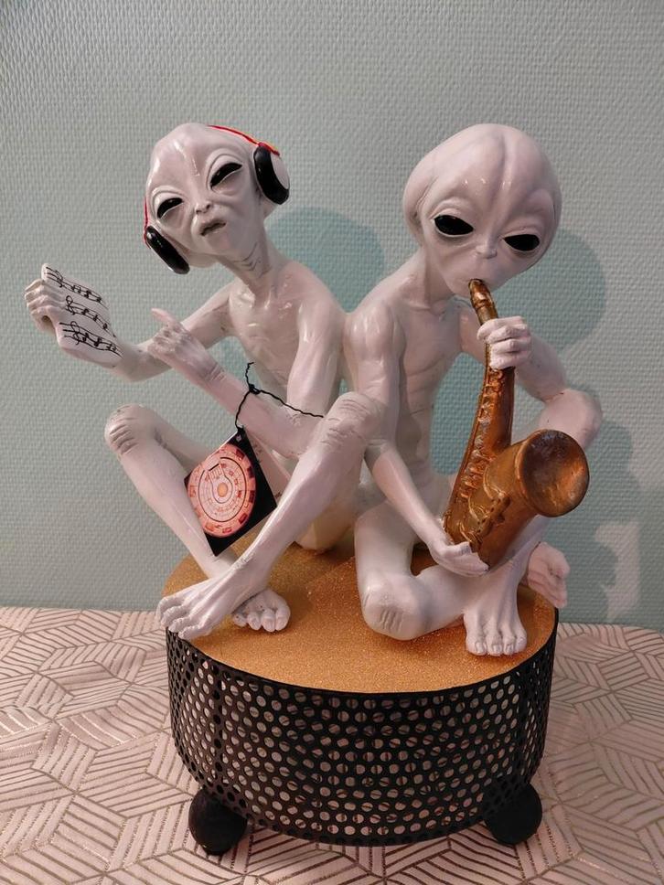 Alien Rock Band of Alien Music set, Verzamelen, Beelden en Beeldjes, Ophalen