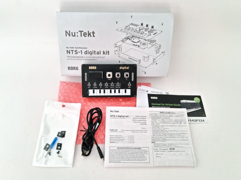 Korg NTS-1 synthesizer, Korg, Zo goed als nieuw, Met midi-aansluiting, Overige aantallen