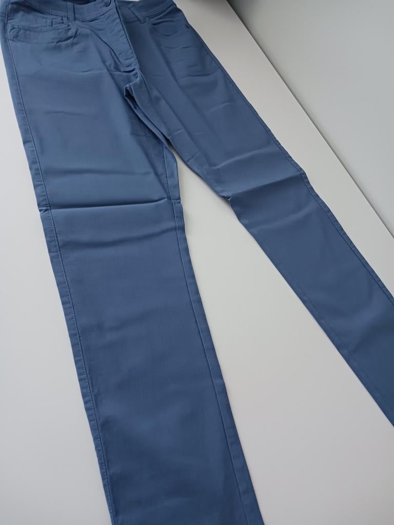 Blauwe broek net als nieuw te koop. M 42, Kleding | Dames, Broeken en Pantalons, Ophalen