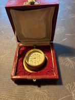 Horloge de voyage Elgin – État exceptionnel avec écrin, Antiquités & Art, Enlèvement ou Envoi
