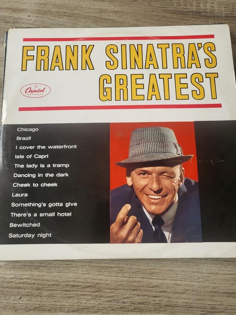 Vinyl lp Jazz  Frank Sinatra, Enlèvement, Jazz