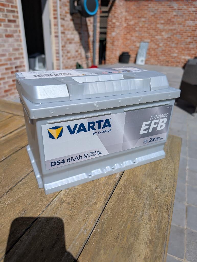 BATTERIE EFB Varta D54 65AH-650A, Autos : Pièces & Accessoires, Batteries & Accessoires, Enlèvement, Neuf, Ford