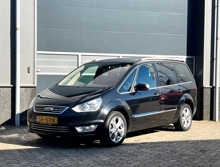 Ford Galaxy 2.0 TDCi Titanium bj.2011 Autom|Leder|7 pers|Nav, Autos, Ford, Galaxy, ABS, Bluetooth, Verrouillage central, Air conditionné automatique