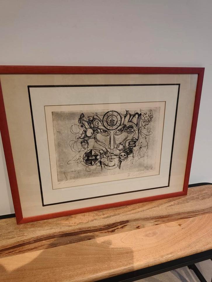 ROGER VAN BELLEGHEM, Antiek en Kunst, Kunst | Etsen en Gravures, Ophalen