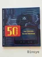 Belgique FDC 2003 – 50 ans TV – Set euro + médaille, Timbres & Monnaies, Enlèvement ou Envoi, Belgique, Série