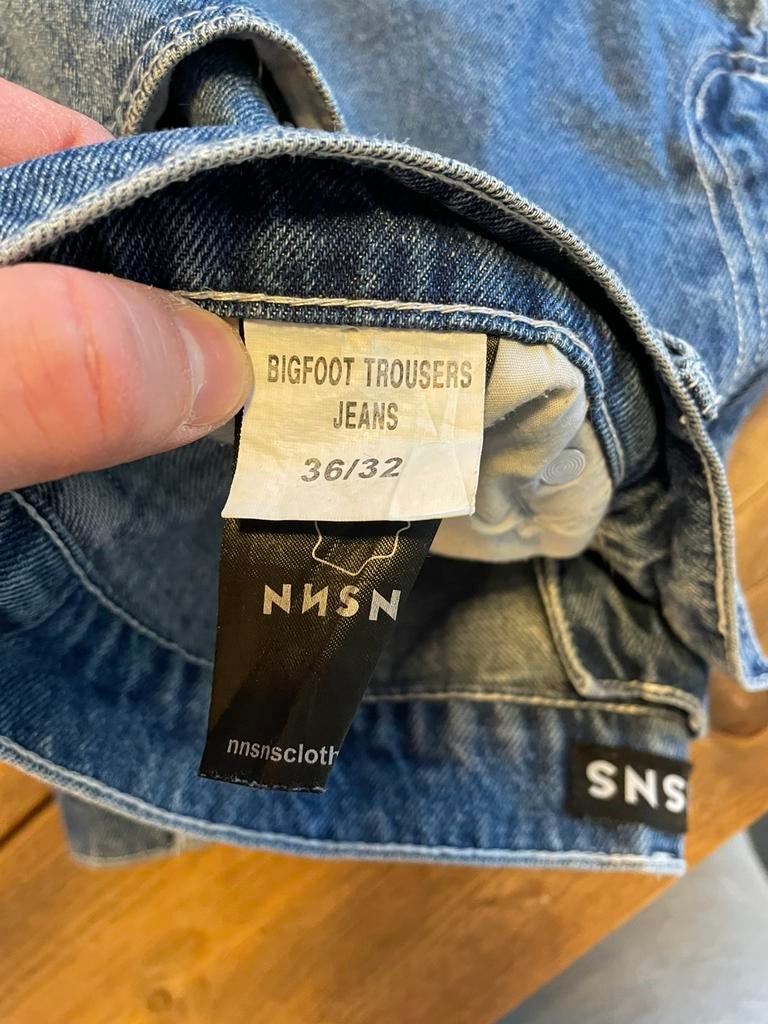 NNSNS jeans Bigfoot maat 36, Kleding | Heren, Broeken en Pantalons, Ophalen of Verzenden, Zo goed als nieuw