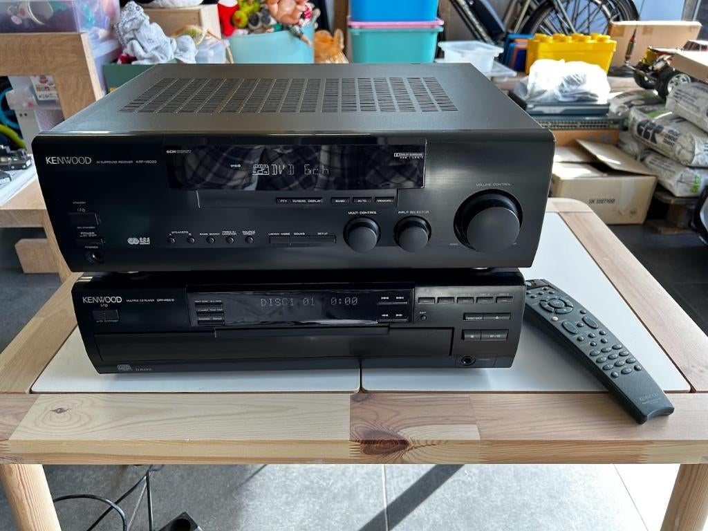 Kenwood AV versterker + CD speler, Ophalen, Gebruikt