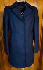 Mooie 60% wollen Benetton jas L, Enlèvement ou Envoi, Comme neuf, Taille 42/44 (L), Bleu