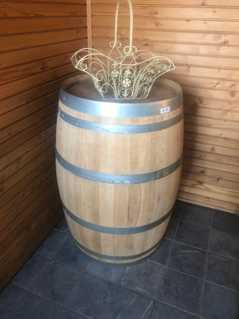 Wijnvat, Tuin en Terras, 150 liter of meer, Ophalen, Zo goed als nieuw, Hout