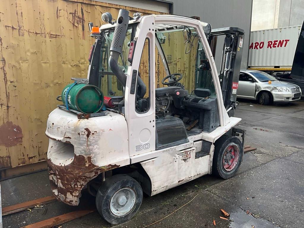2017 Nissan UG1D2A30LQ Vorkheftruck (68031-474), Zakelijke goederen, Machines en Bouw | Heftrucks en Intern transport, Heftruck