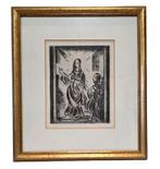 Gravure van Abert Servaes 1883-1966, Antiek en Kunst, Ophalen of Verzenden