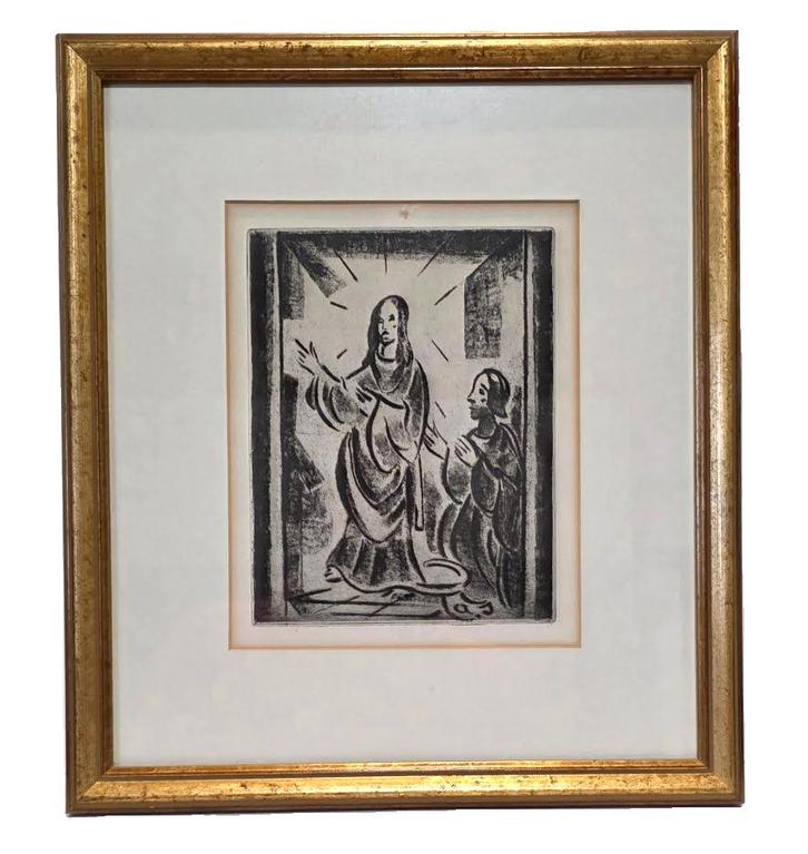 Gravure van Abert Servaes 1883-1966, Antiek en Kunst, Kunst | Etsen en Gravures, Ophalen of Verzenden