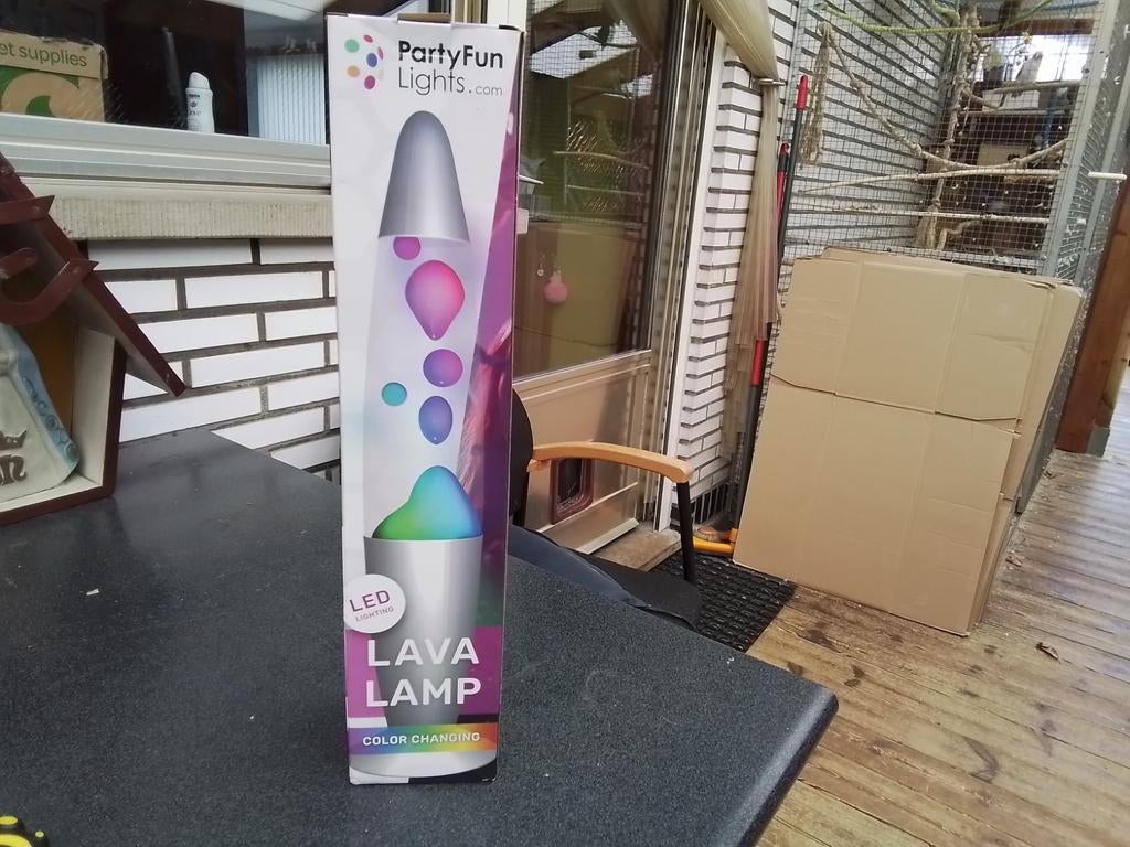 Led lavalamp, Ophalen