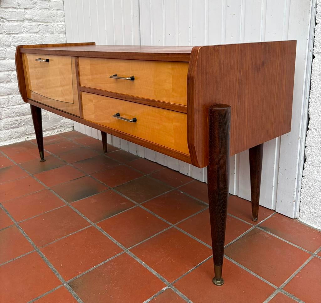 Petite enfilade / meuble tv scandinave vintage, Enlèvement, Utilisé