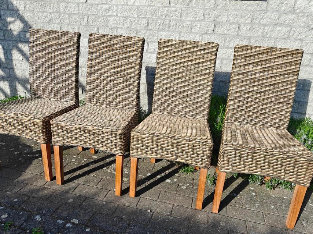 6 stuks Eetkamer stoelen, Ophalen