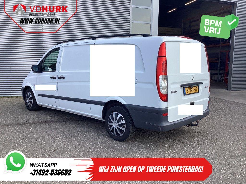 Mercedes-Benz Vito 113 CDI L3 EXPORT 2x Schuifdeur/ Airco/ C, Auto's, Bestelwagens en Lichte vracht, Wit, Mercedes-Benz, Bedrijf