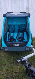 Thule Blue et Thule Noir pour 2 enfants, Vélos & Vélomoteurs, Accessoires vélo | Remorques, Enlèvement ou Envoi