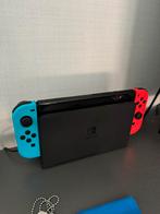 Nintendo switch oled + 3 games, Games en Spelcomputers, Met games, Zo goed als nieuw, Zonder controller, Switch OLED