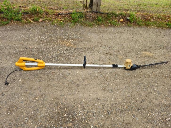 Elektrische telescopische heggenschaar, Tuin en Terras, Heggenscharen, Gebruikt, Elektrisch, Ophalen