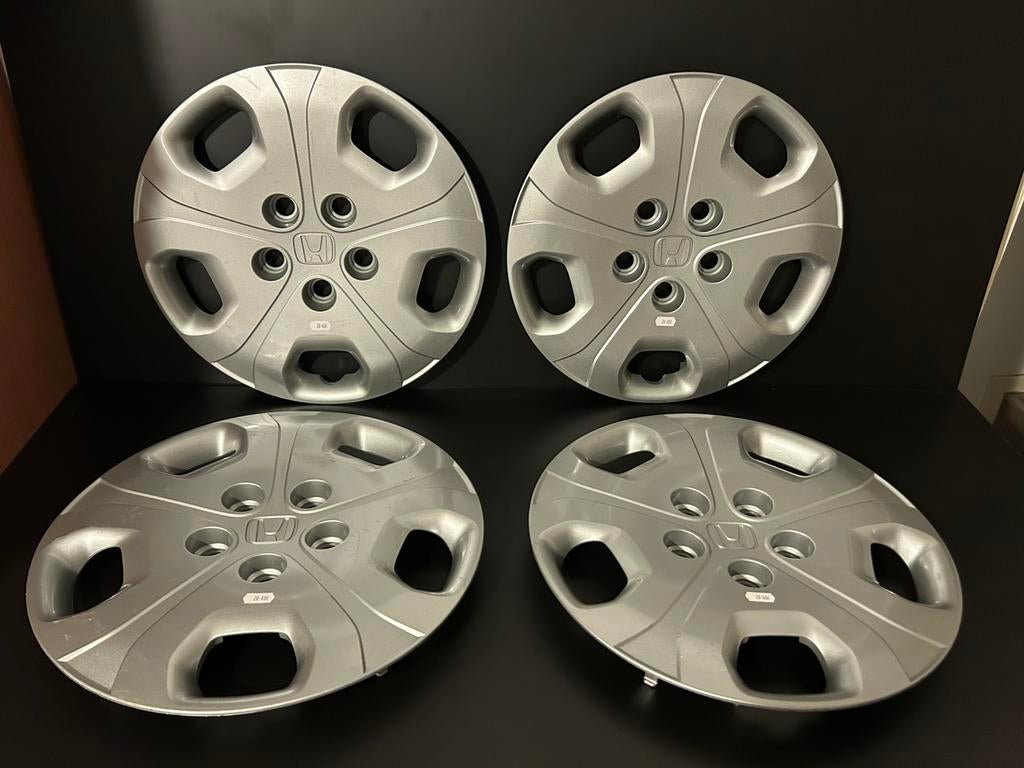 4 enjoliveurs d’origine Honda civic 15", Enlèvement ou Envoi, Comme neuf