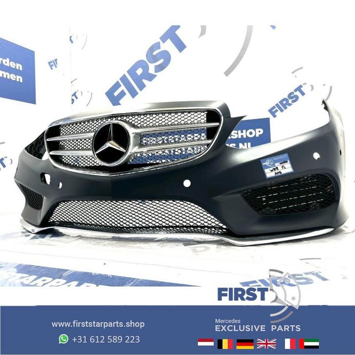 W212 BUMPER FACELIFT AMG Voorbumper COMPLEET Mercedes 2012-2, Auto-onderdelen, Carrosserie, Bumper, Mercedes-Benz, Voor, Gebruikt