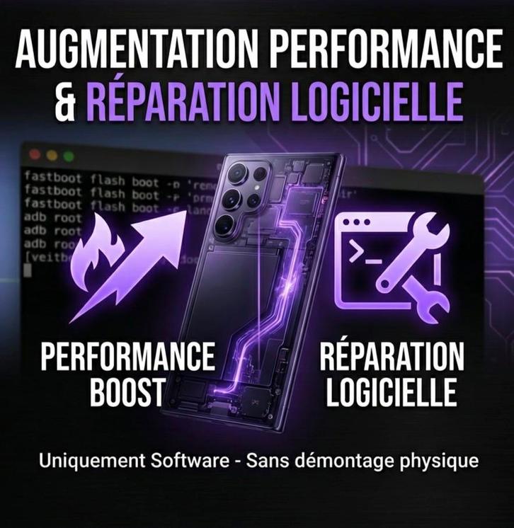 [ OPTIMISATION & RÉPARATION LOGICIEL : SMARTPHONE ], Télécoms, Téléphonie mobile | Marques Autre, Enlèvement