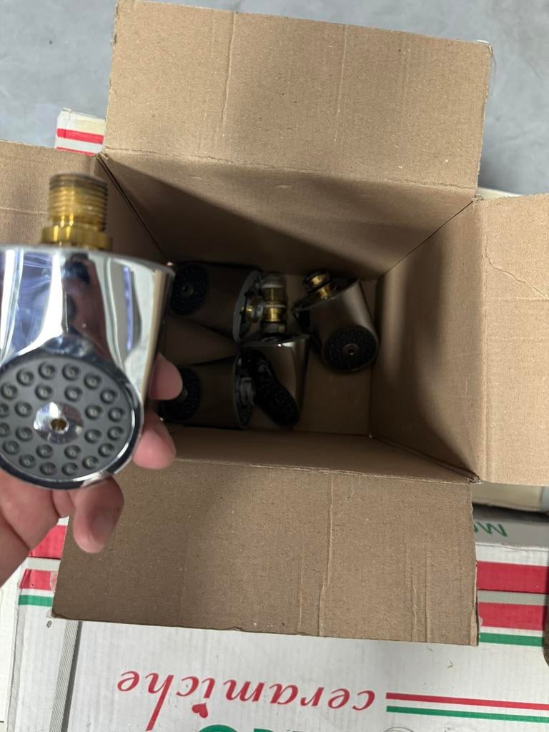 5x Grohe Relexa 70 Sportdouche (Als nieuw! / Nooit gebruikt), Ophalen, Nieuw, Chroom, Douche