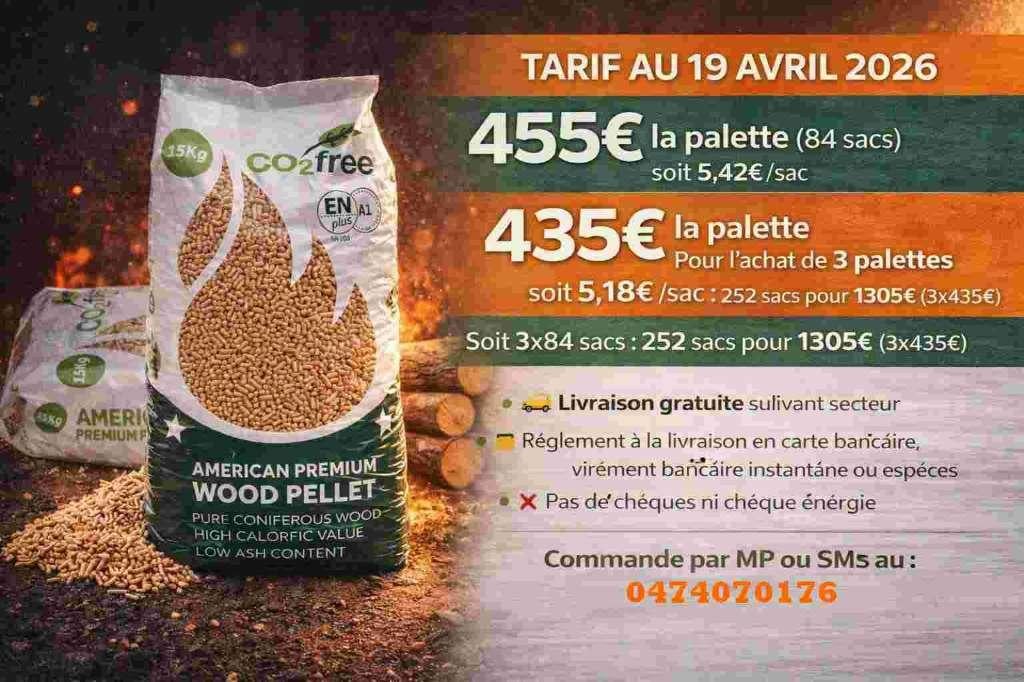 Pellets granule 100% resineux paiement a la livraison, 6 m³ ou plus, Envoi, Autres essences de bois, Bûches