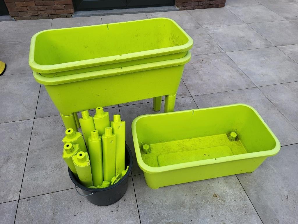 Kweekbakken op poten, Synthétique, Enlèvement, Utilisé, Intérieur