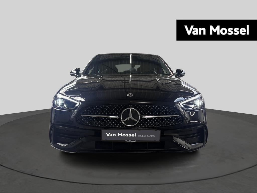 Mercedes-Benz C 300 e AMG Line Berline + CARPLAY + LED + CAM, Auto's, Automaat, 4 deurs, Zwart, 4 cilinders